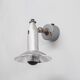 Pair of metal wall spot reflector lights