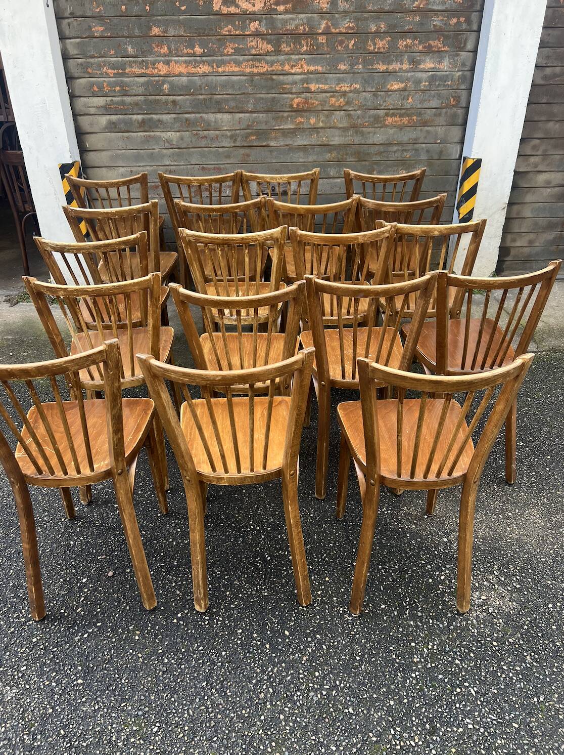 19 Baumann bistro chairs 83 (barn find)