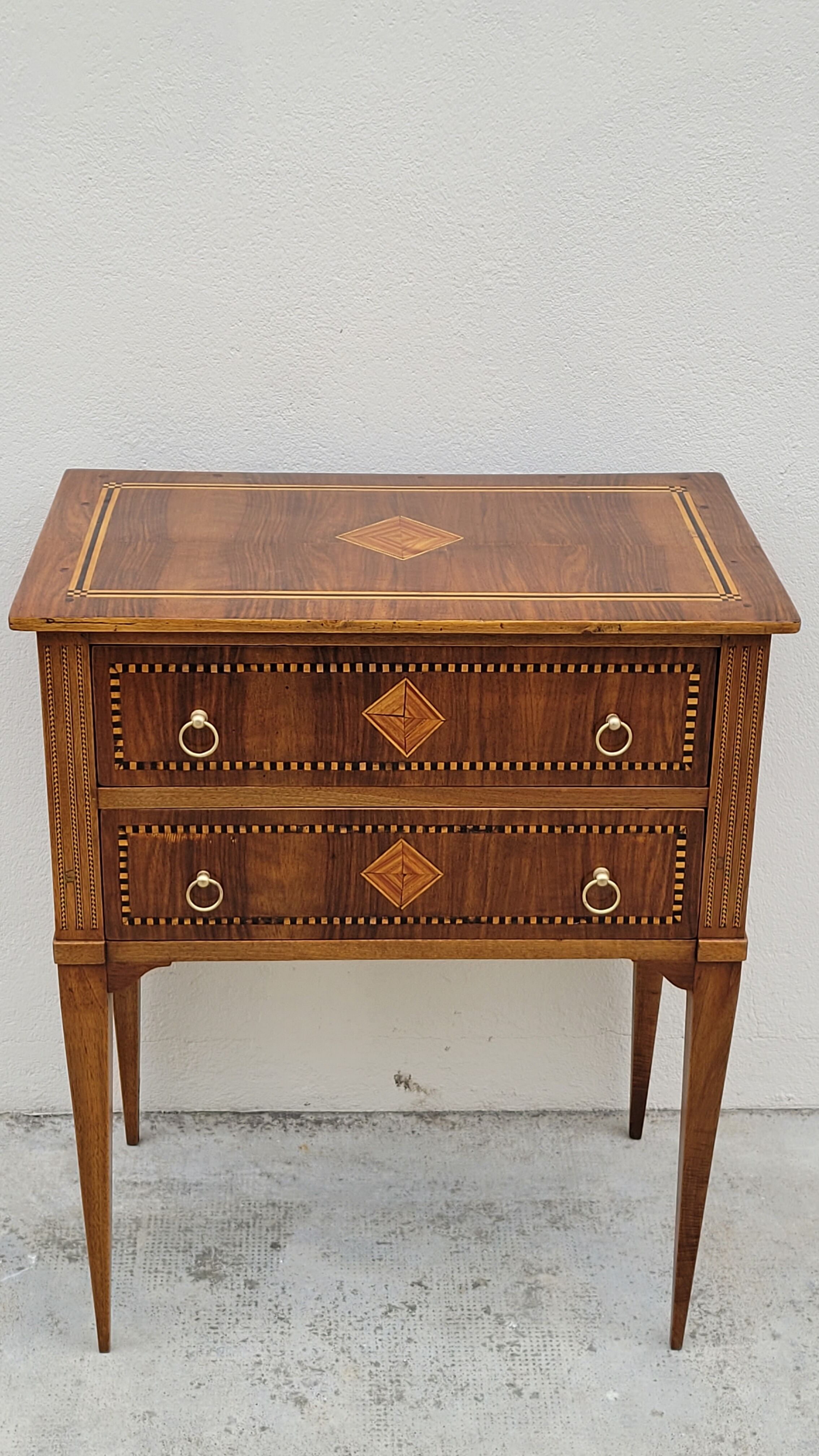 Chest of drawers period louis xvi stamped