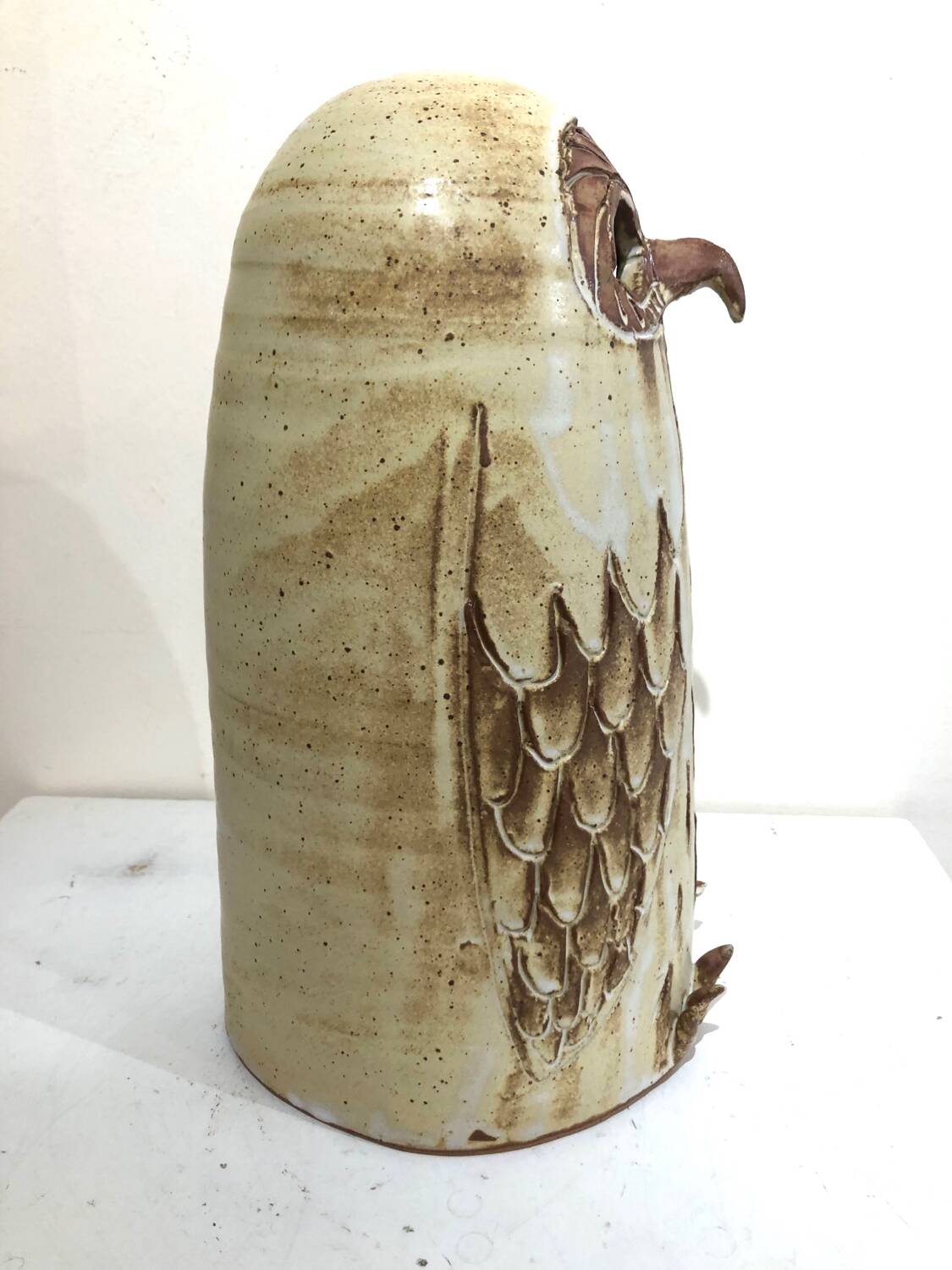 Large ceramic owl
