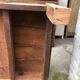 Table basse table de ferme bois brut