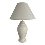 Satin ceramic lamp
