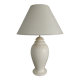Satin ceramic lamp