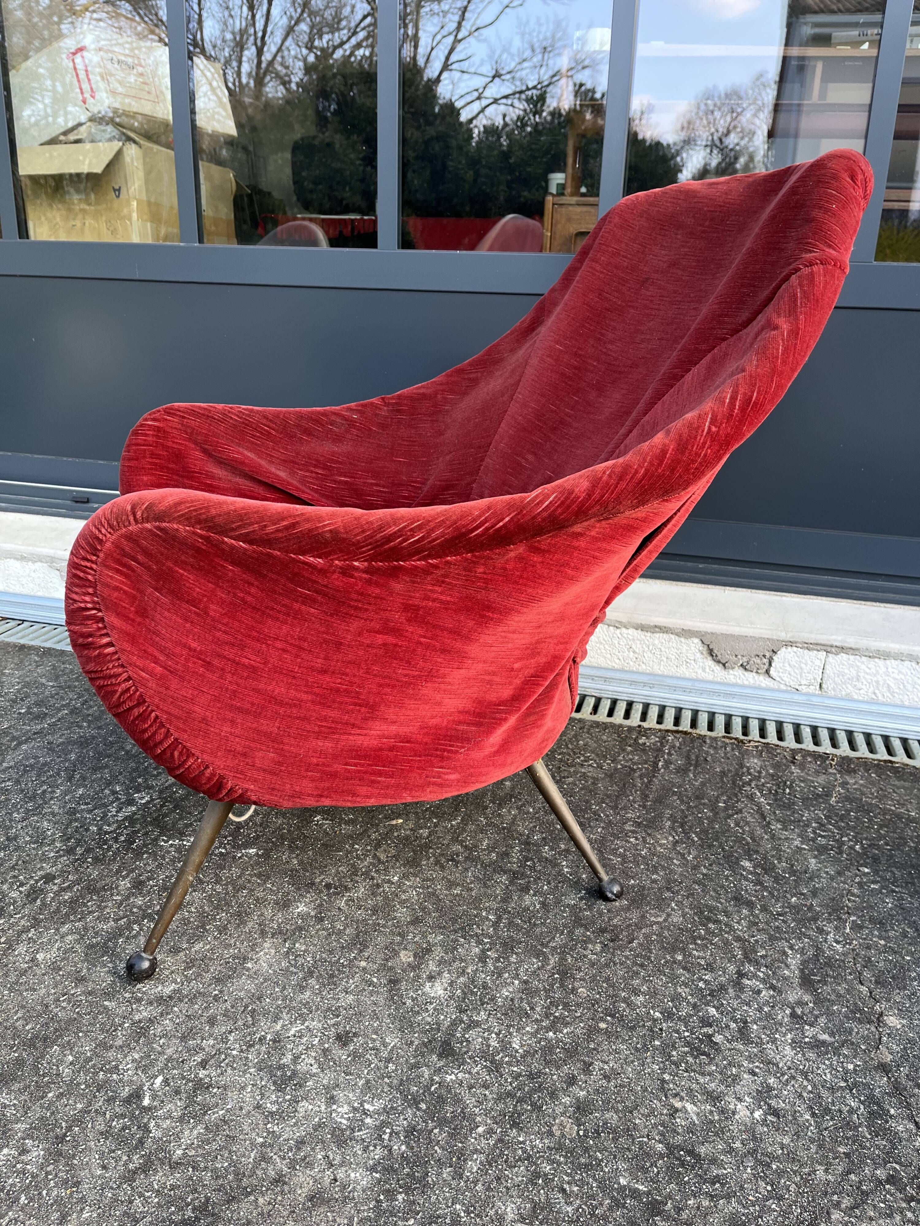 "Martingala" armchair by Marco Zanuso for Arflex 1950