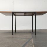 Mid-century minimalist convertible side table model T-Angle by Florence Knoll for Knoll International, 1950s.