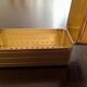 Golden metal box