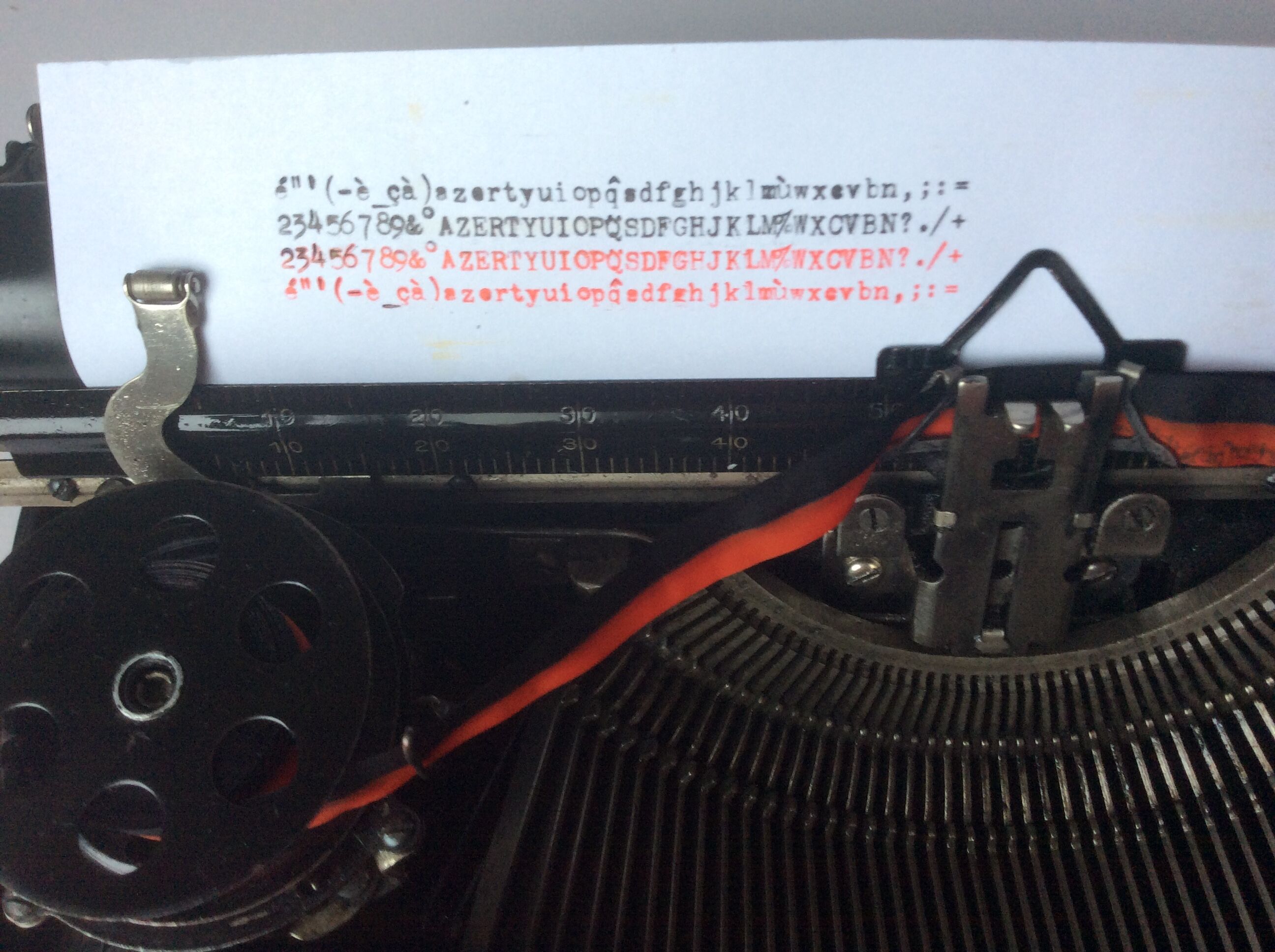 Portable old CORONA typewriter -1930