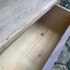 Antique furniture - solid oak shelf