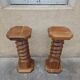 Paire de sellette vis de pressoir