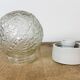 Vintage White Porcelain Ceiling Light, 1970s