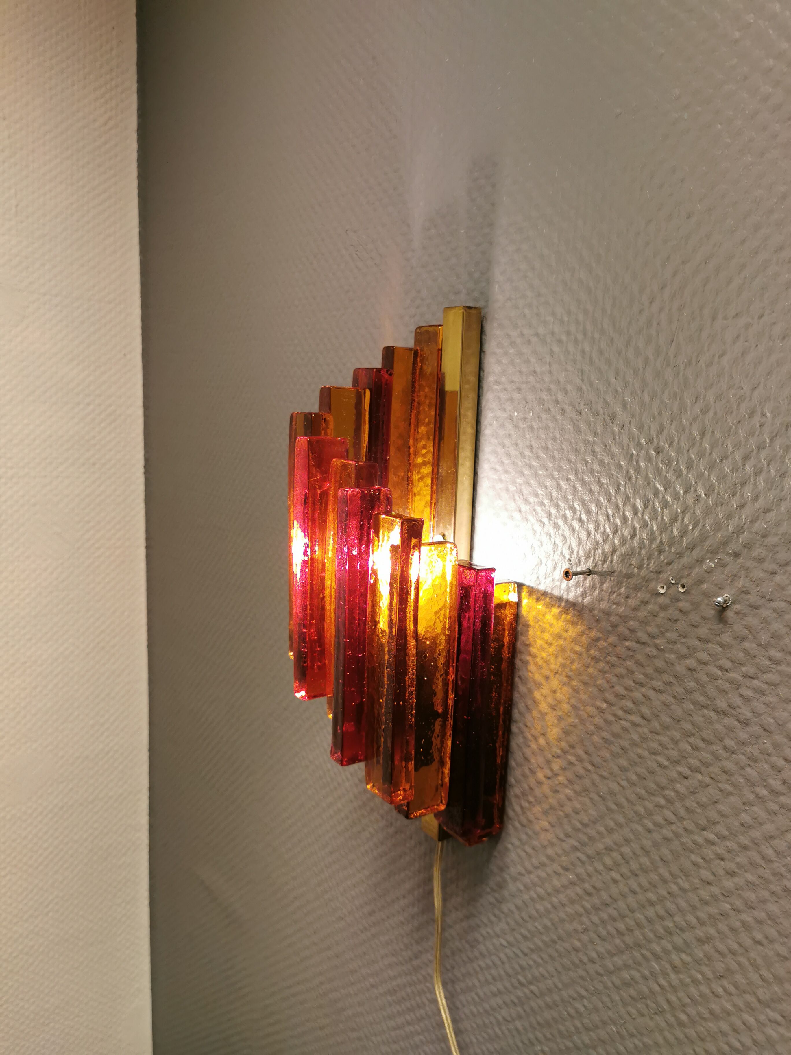 Wall Lamp, designed by Svend Aage Holm Sørensen Denmark, in the 1960s