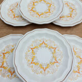 6 saucers Salins