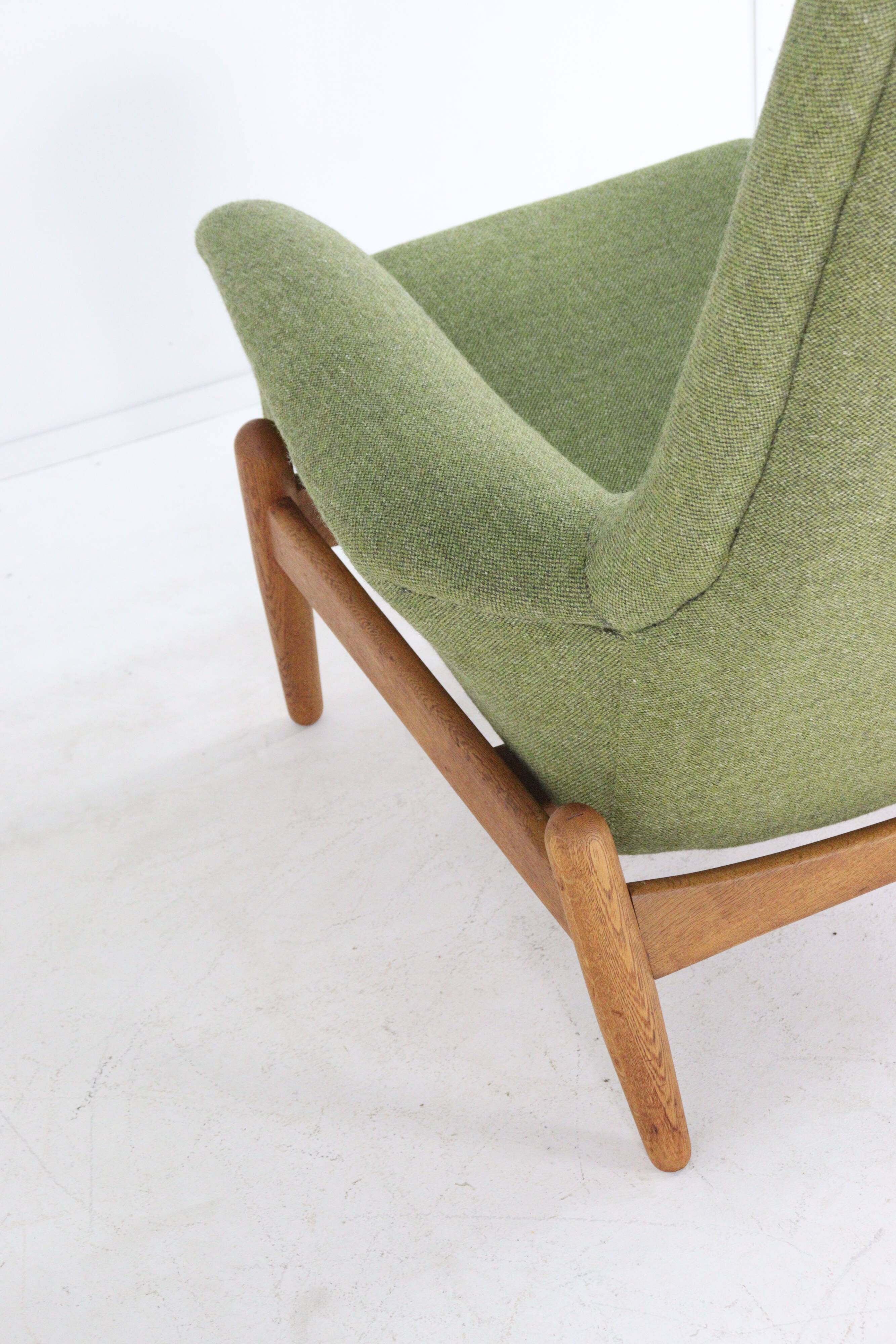 Arnold Madsen & Henry Schubell for Bovenkamp armchair Helge fully restored