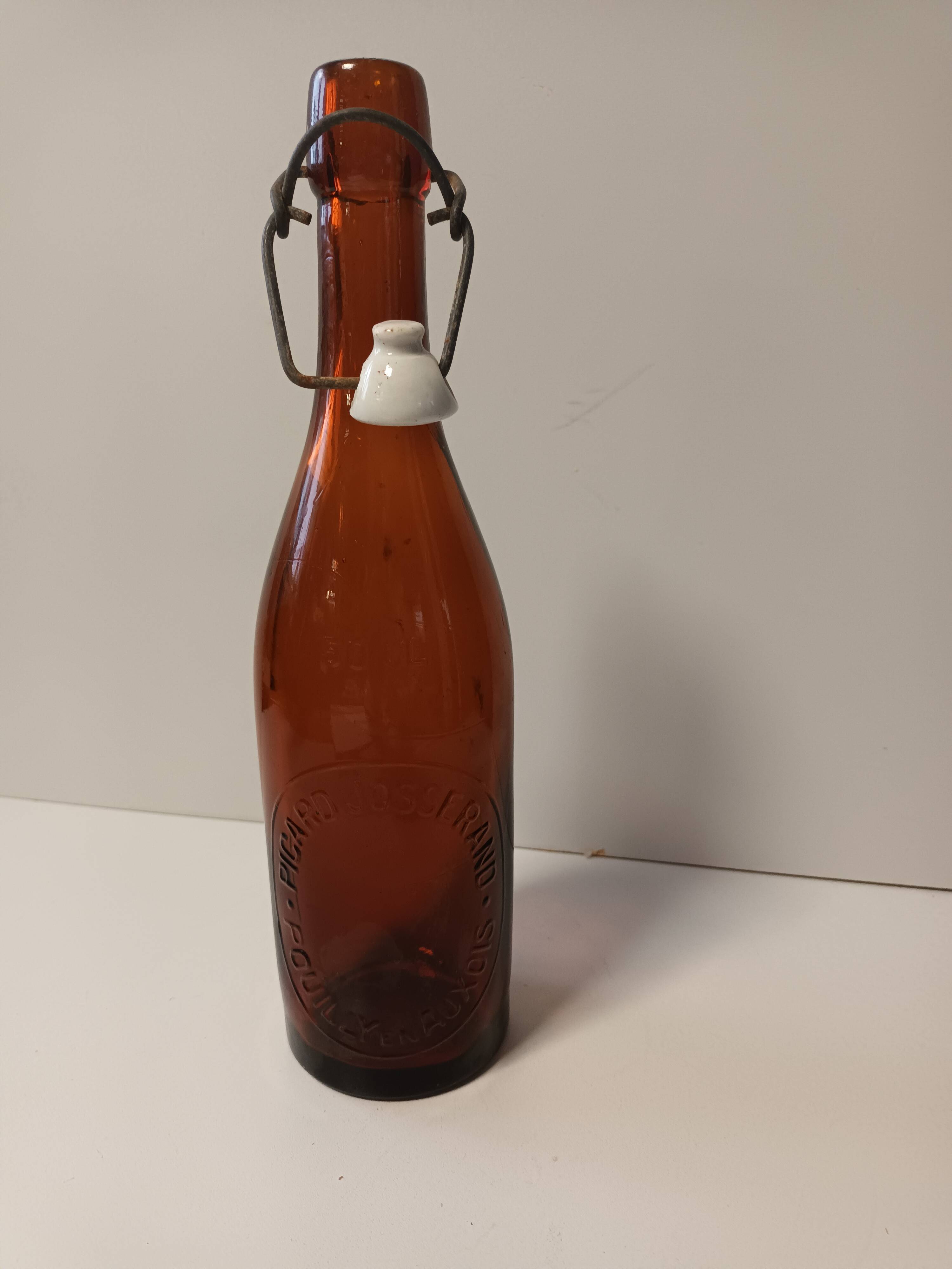 Old glass bottle
