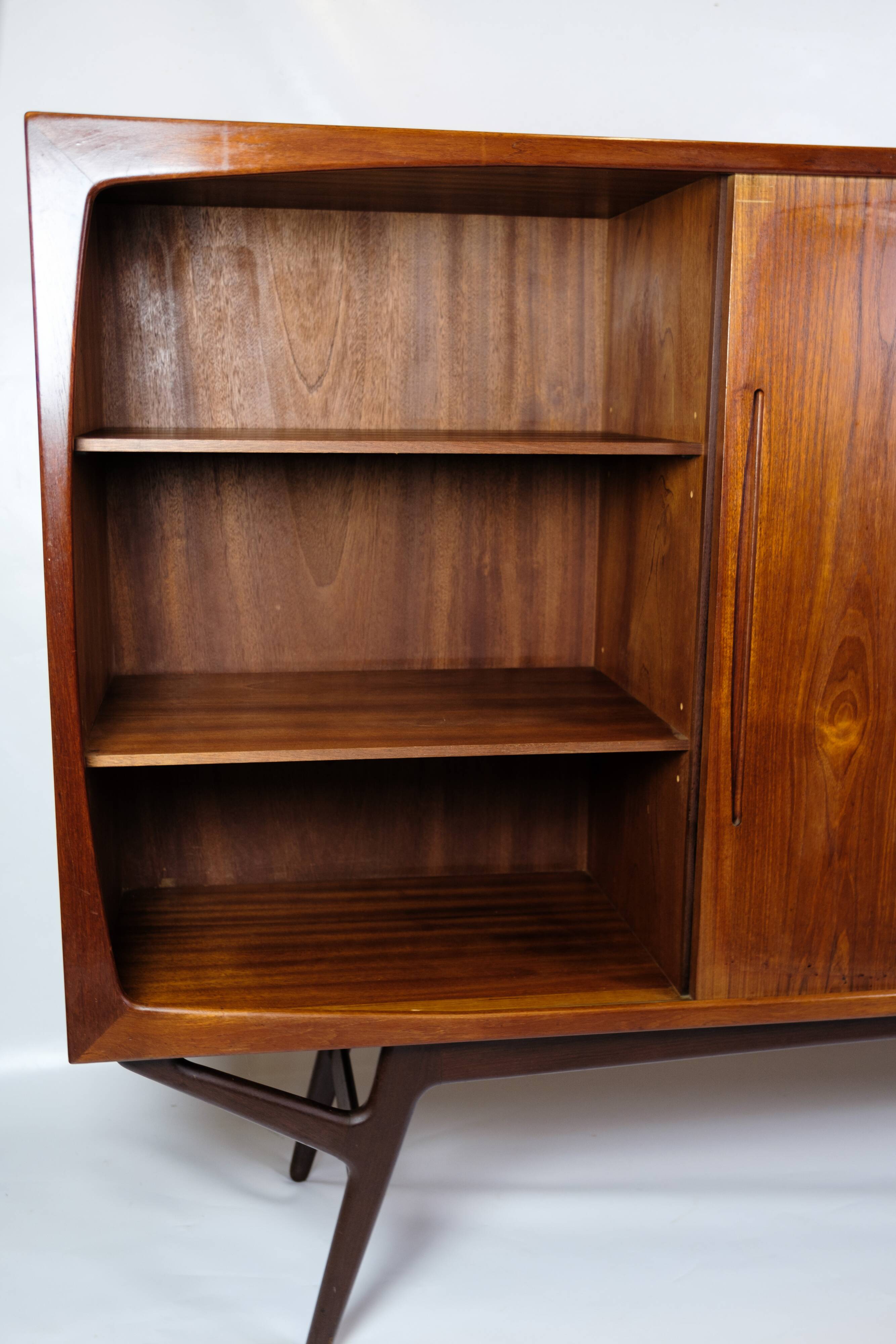 Sideboard Made In Rosewood By Harry Østergaard For Randers Furninture From 1950s