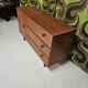 Teak veneer shoe cabinet 1970