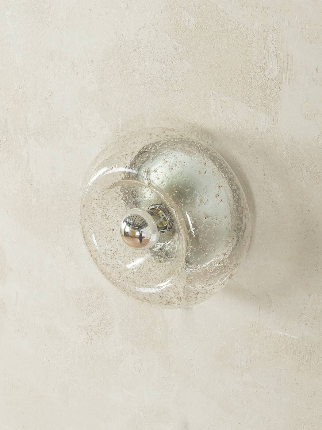 Donut wall and ceiling lamp by J.T. Kalmar for Franken KG