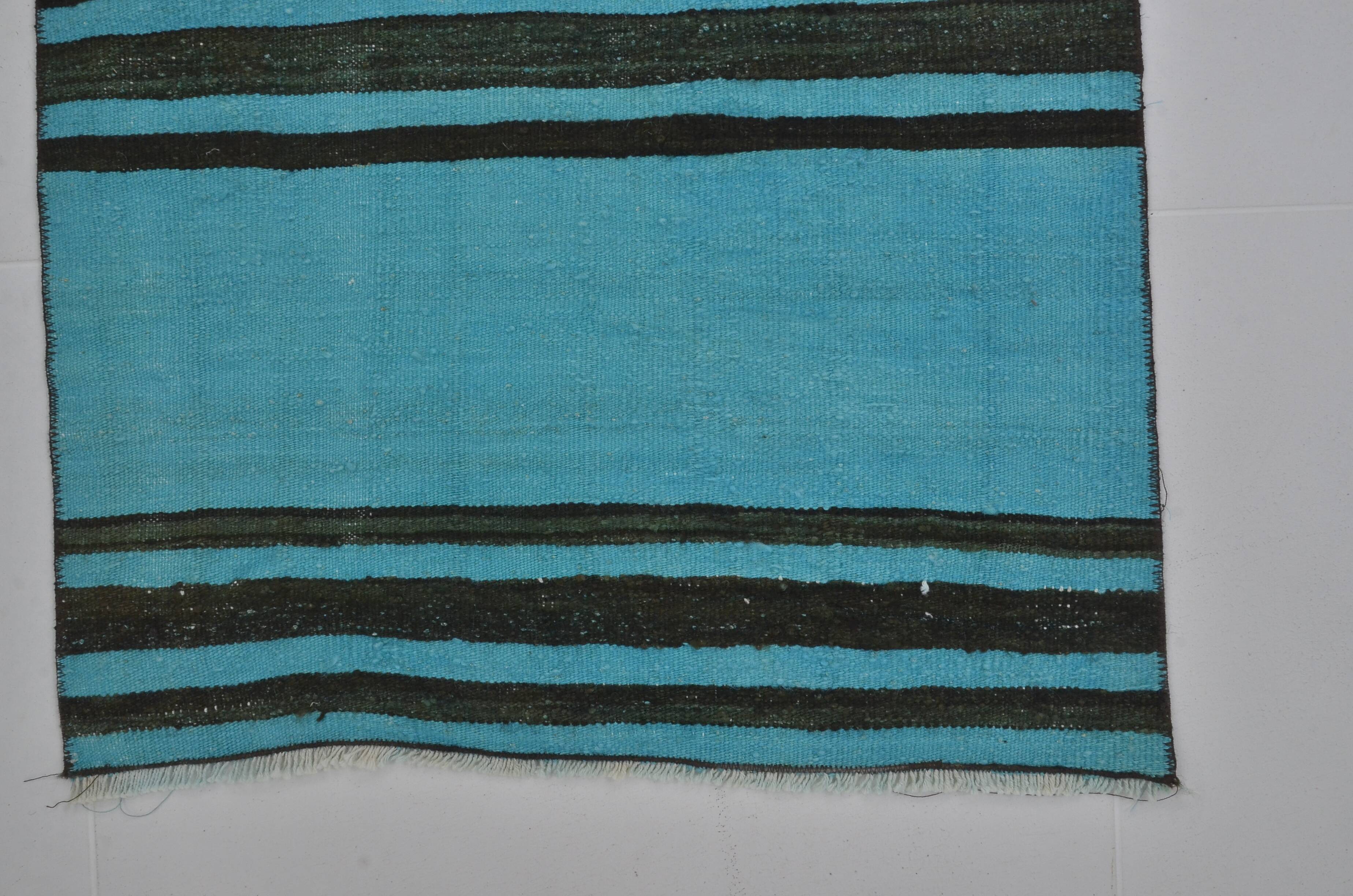 Tapis kilim anatolien rayé sku3796