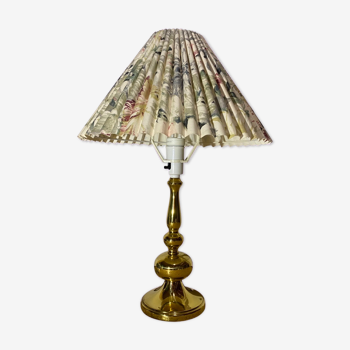 Brass danish design table lamp