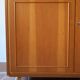 60's glass bookcase