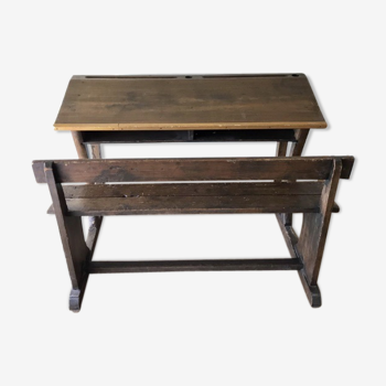 Double school boy desk