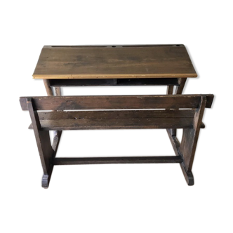 Double school boy desk