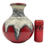 Vase Vintage West Germany Fat Lava
