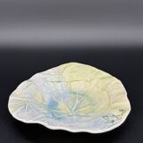 Water leaf ceramic bowl signed Annette Boyer