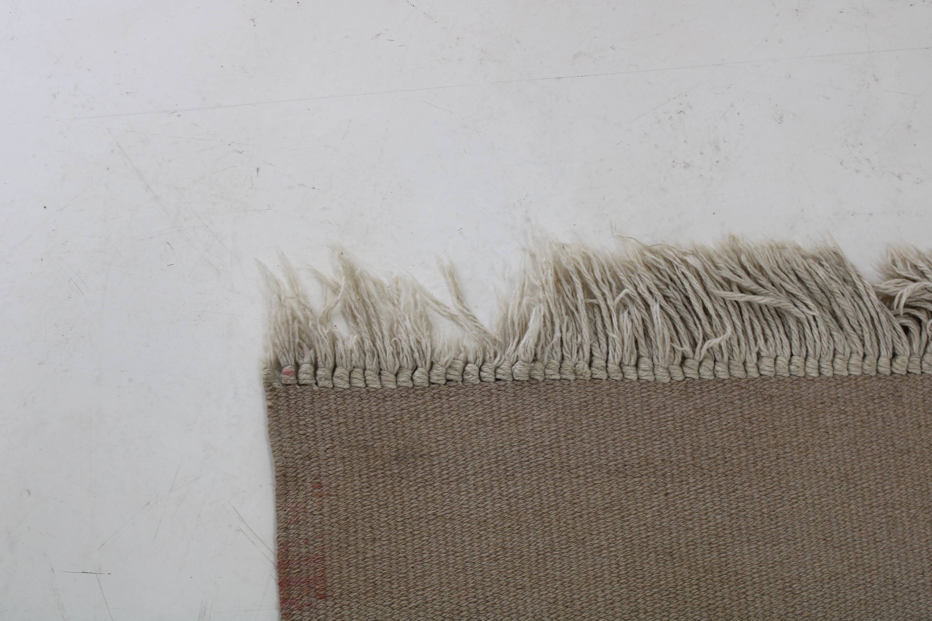 1960s Wool Abstract Rug, Czechoslovakia