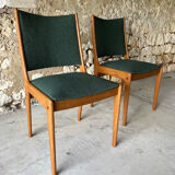 Paire de chaises de Johannes Andersen