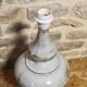 Large glazed ceramic lamp base by Jean-François Descombes, Vallauris.