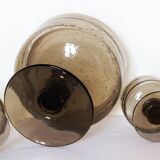 Cutting set and cups Verrerie Biot