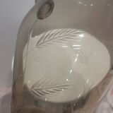 Smoked glass pitcher