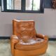 Fauteuil cuir Michel Cadestin pour Airbone