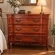 Louis XV style solid wood chest of drawers