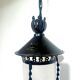Small 1-light wrought iron lantern