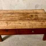 Ancienne table de ferme basse