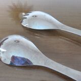 Bamboo sleeve salad cutlery 50s 60s