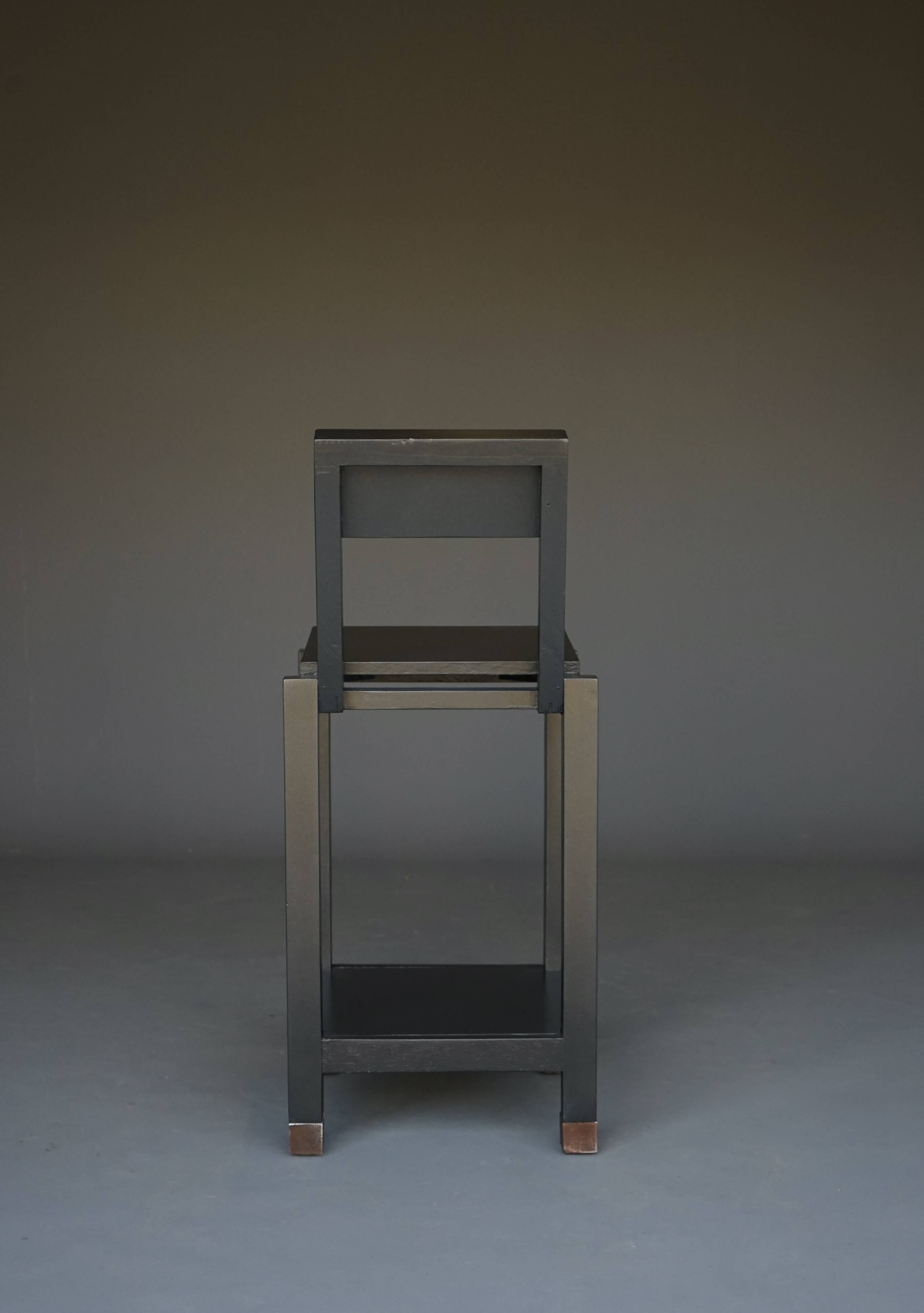 Tabouret haut de Pepijn Fabius Clovid, années 2020.