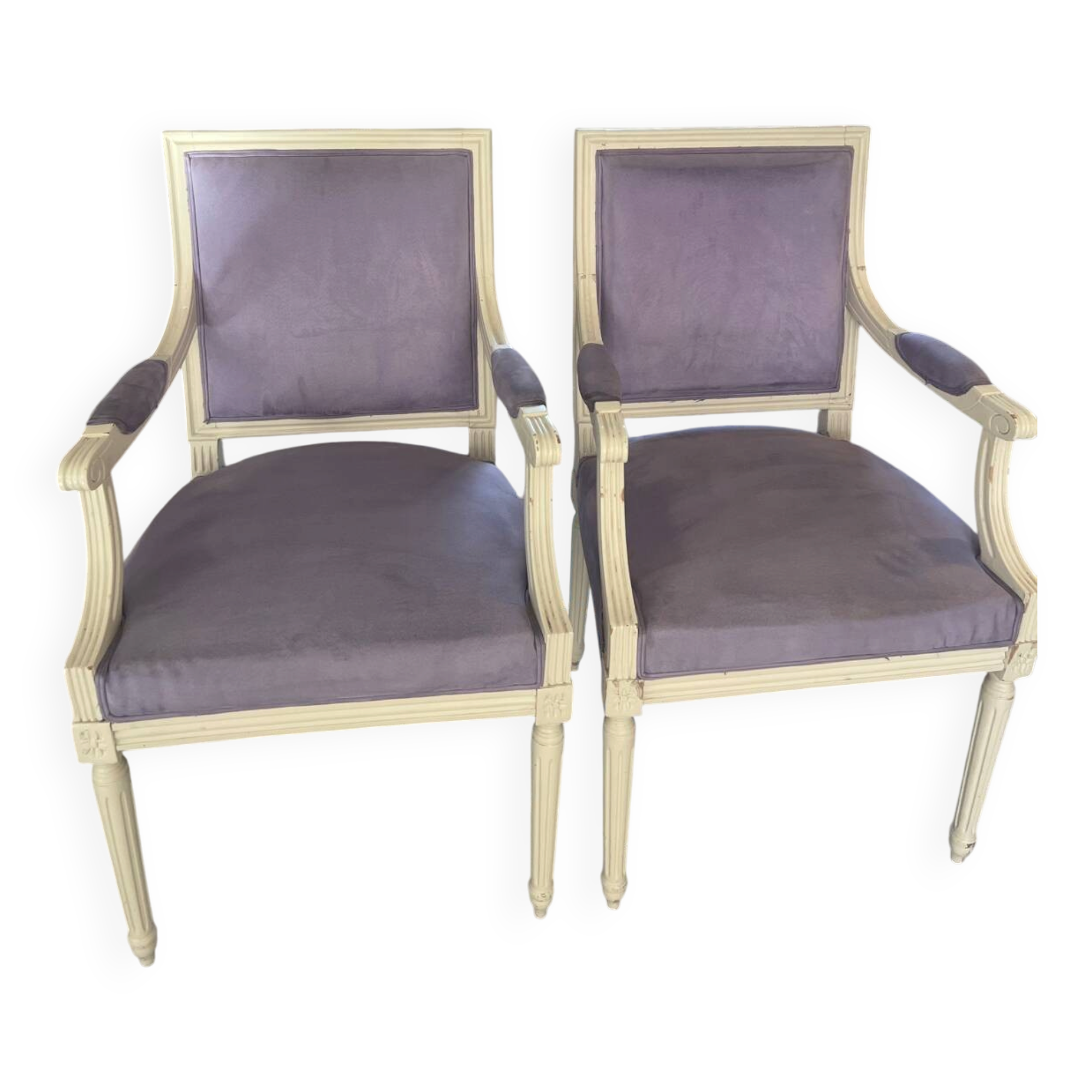 Louis XVI style armchairs
