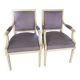 Louis XVI style armchairs