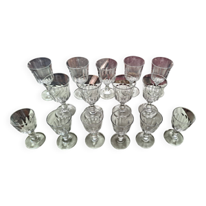 15 Verres baccarat modèle