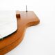 1930s Wall Mirror, Teak and Plywood, Abstract Design, Germany