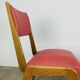 Pair of 50's style reconstruction chairs, wood