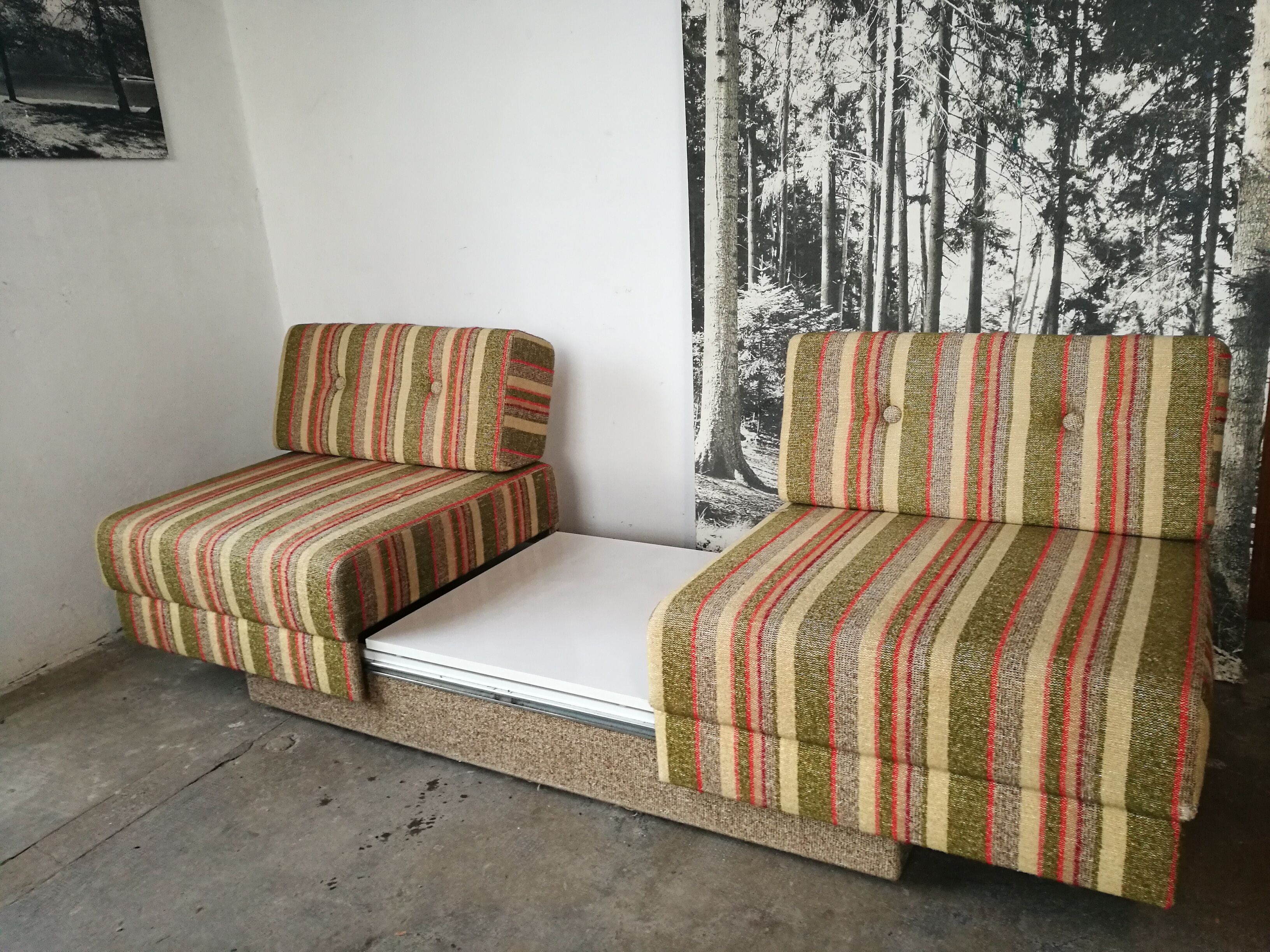 Sofa, vintage daybed 1980