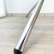 Round tripod table in smoked glass Roche Bobois 70