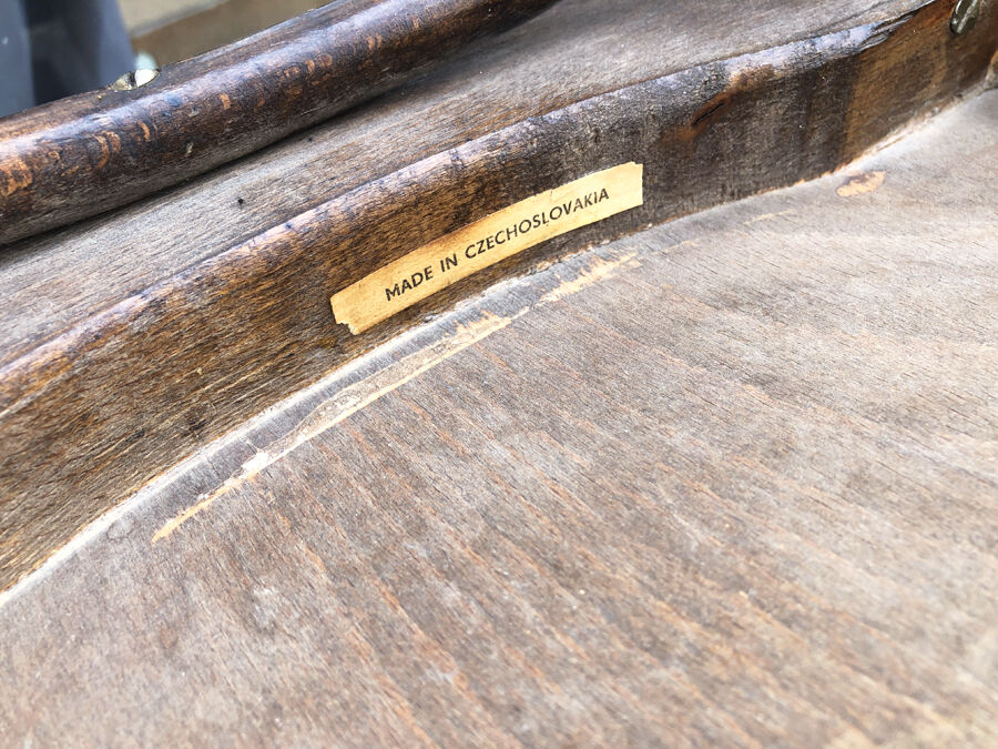 6 chaises bistrot Thonet Tchécoslovaquie 1920