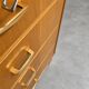 Vintage 1960s chest of drawers - 4 drawers - leg frame