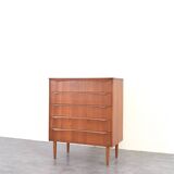 Mid-Century Danish Teak Chest of Drawers, 1960s.