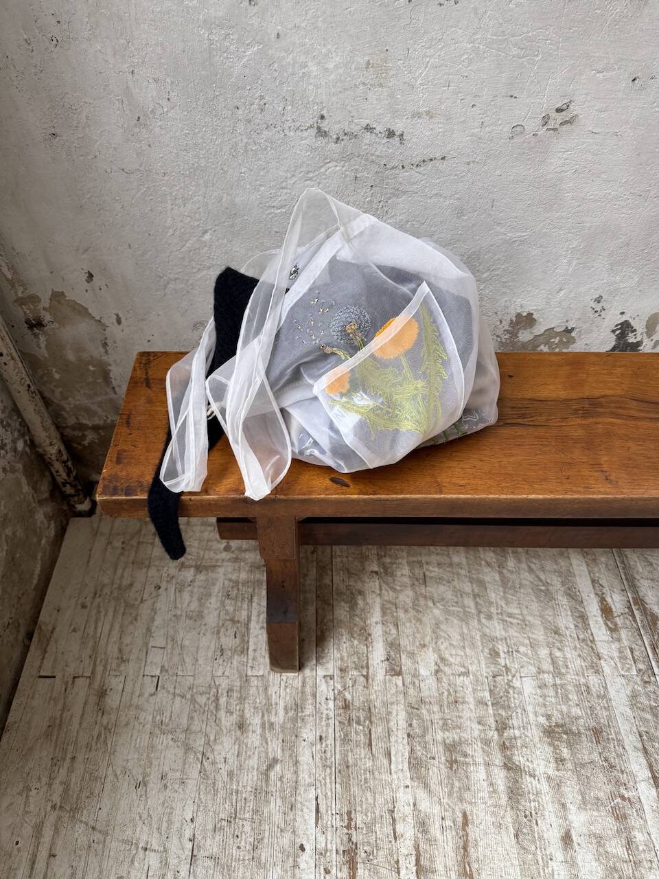 Pair of walnut benches 1900